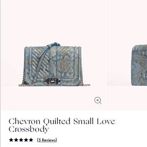 Rebecca Minkoff Chevron Quilted Crossbody.